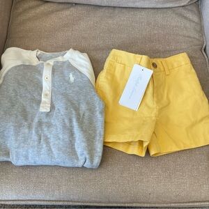 Ralph Lauren One Piece And Shorts Bundle